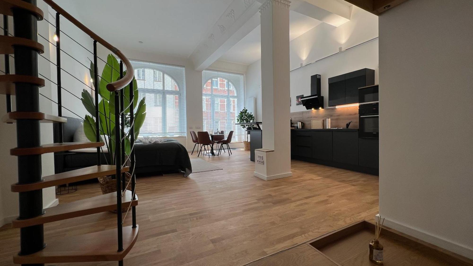 Neu! City-Loft-Apartment Im Goethe Palais I 5P I Lift I Parkplatz I Zentrum I Helios Aue (Saxony) Exterior foto