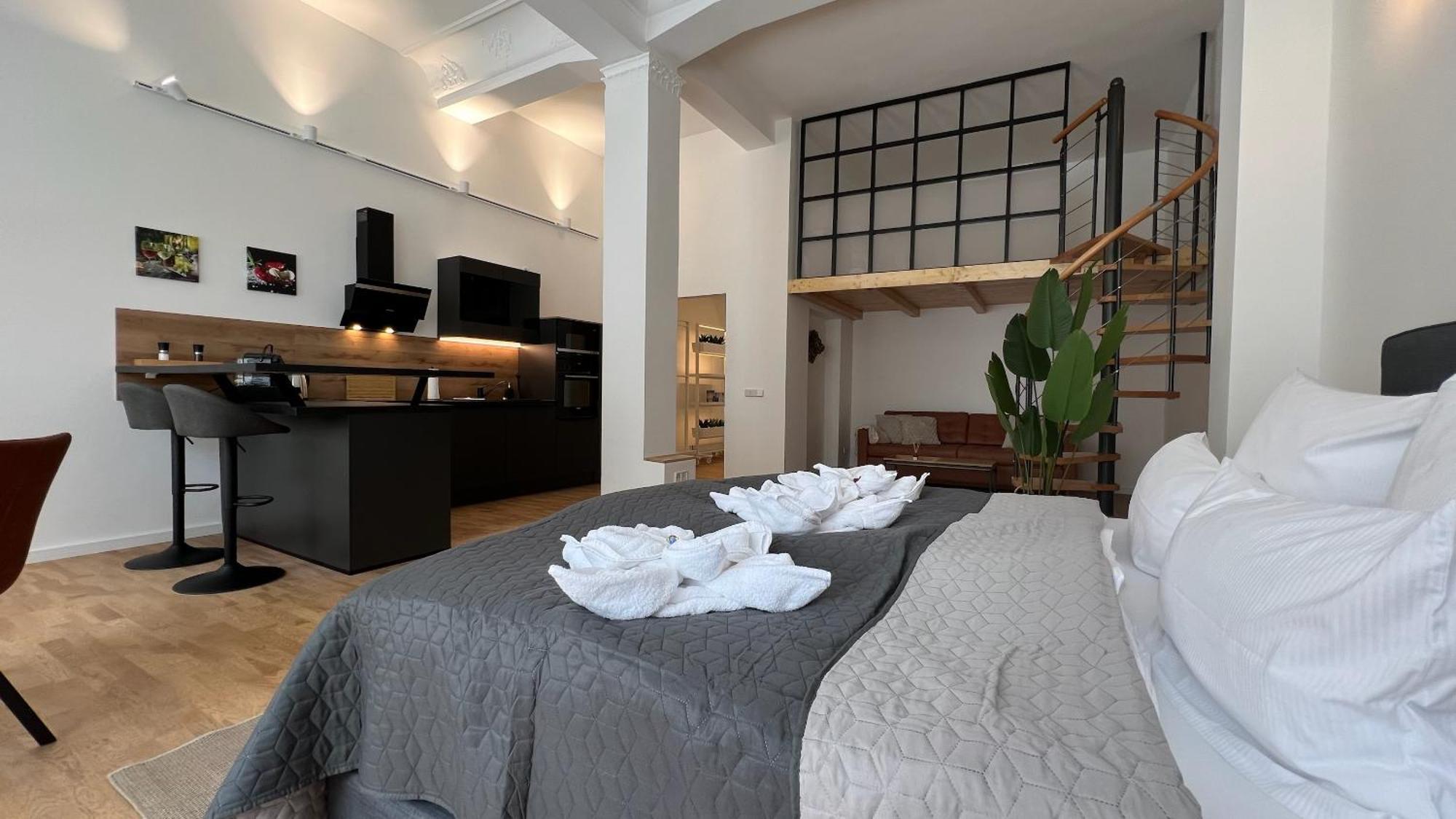 Neu! City-Loft-Apartment Im Goethe Palais I 5P I Lift I Parkplatz I Zentrum I Helios Aue (Saxony) Exterior foto